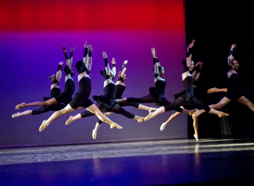 One of many dance pieces from Entrances and Exits  Photo by: Stephen Harvey