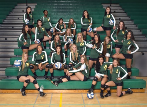 Womens Volleyball Team for 2014-2015 Photo by: Stephen Harvey