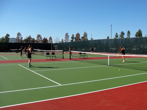 Grossmont Tennis Courts Courtesy of Facilities
