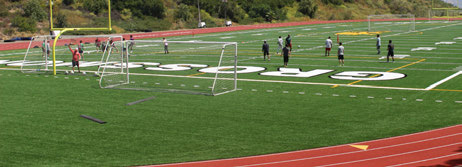 Track and Field after remodel. 