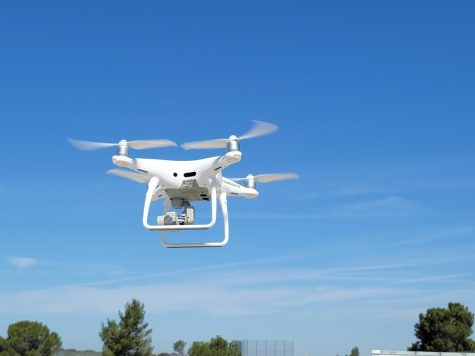 A drone used in the class at Grossmont  |  Photo by Marc Cordero