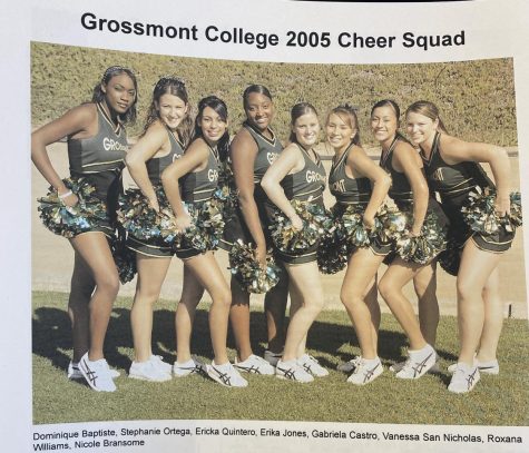It’s not a myth, Grossmont really did have a cheer team at one point.