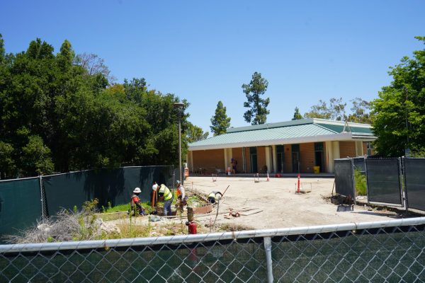 Ongoing campus construction