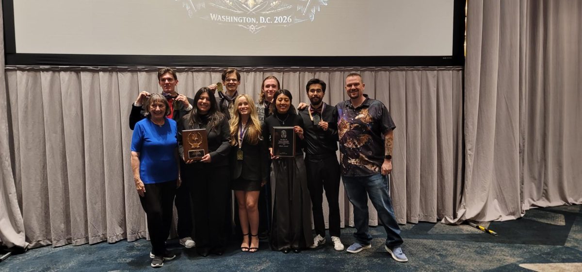 2026 Grossmont's Speech & Debate team in Maryland.